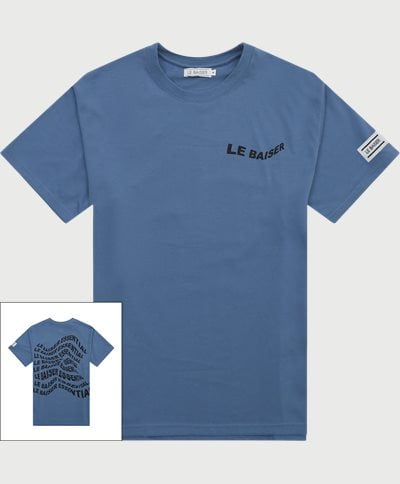 Le Baiser T-shirts DUDEN Blue